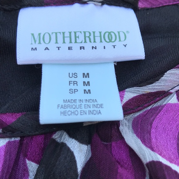 Fun dotted Motherhood dress M - Picture 6 of 6